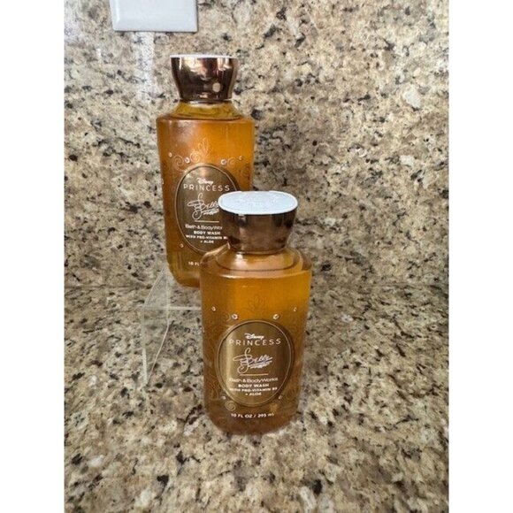ALL NEW Belle DISNEY PRINCESS Body Wash Gel 10 oz Bath & Body Works 2 set - Picture 1 of 1